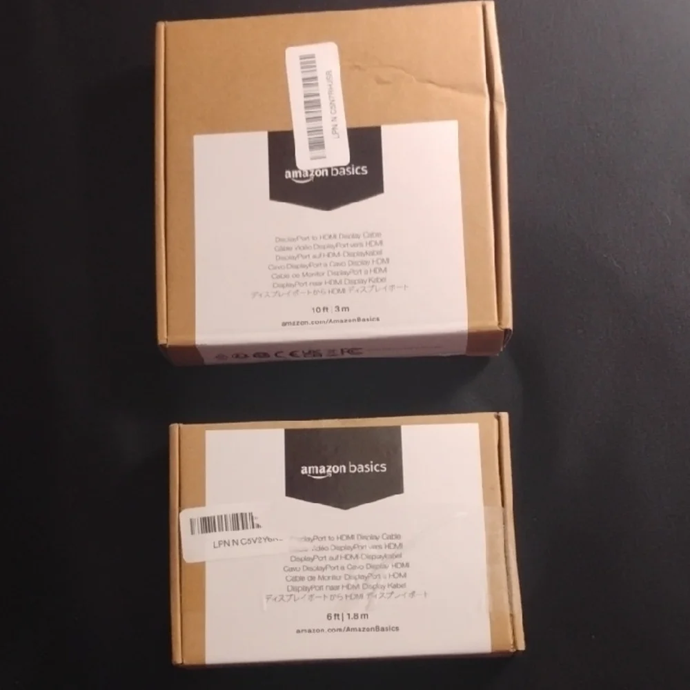 Amazon Basics DisplayPort to HDMI Cable